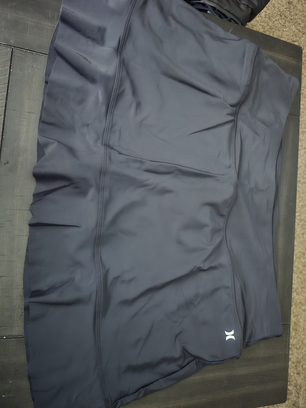 Hurley Women's Dark Navy Athletic Mini Skirt